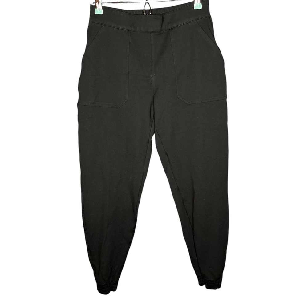 Spanx Pants Womens Large Black The Perfect Pant Ankle Joggers Stretch‎